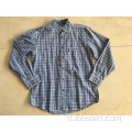 Camicia uomo 100% cotone tinto in filo